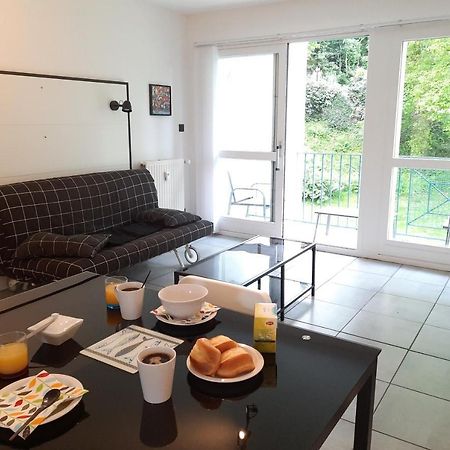 La Poterie - Appartement Avec Balcon Et Parking Prive Quimper Bagian luar foto